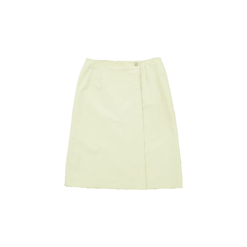 (-20%) PRADA ivory lap layered skirt